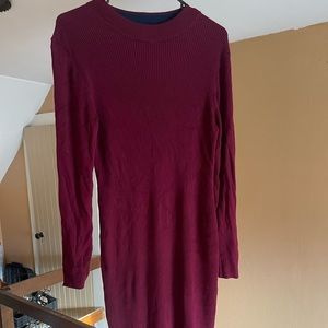 J. Crew Ribbed Knit Dress